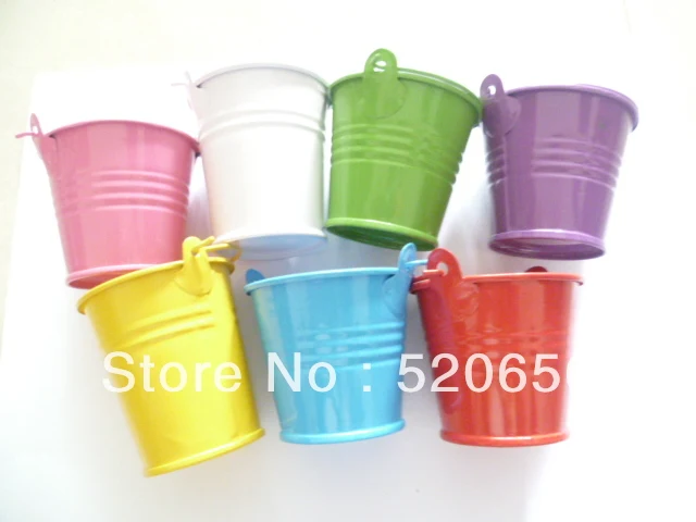 Бесплатная доставка мини свадебное олова конфеты ведра свадебные свадьбы пользу