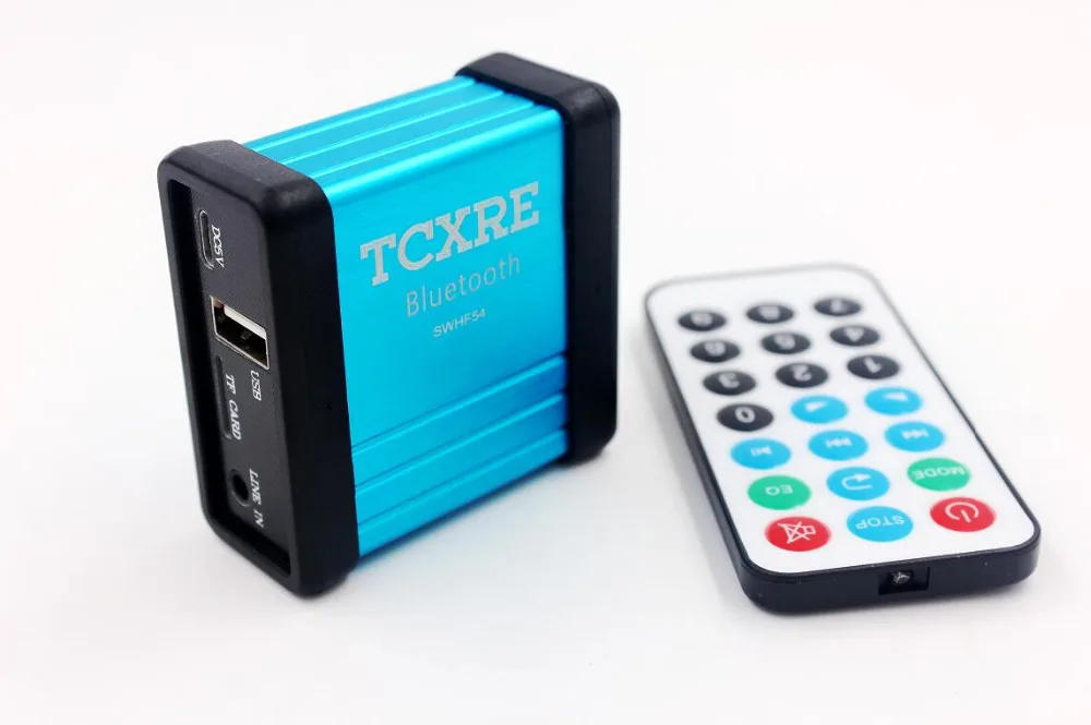 DC 5 в беспроводной Bluetooth приемник адаптер Aux аудио TF карта USB MP3 FLAC декодирование плеер