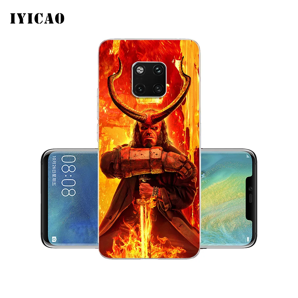 IYICAO Hellboy Фильм Мягкий силиконовый чехол для телефона Huawei Mate 10 20 Lite Pro Nova 2 2i 3 3i 4 TPU
