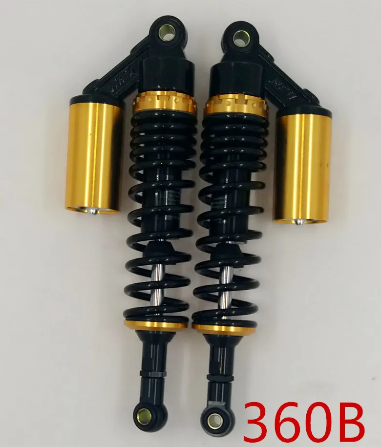 Universal 8mm spring 360mm Nitrogen Motorcycle Rear Shock Absorber for honda yamaha suzuki kawasaki | Falling Protection