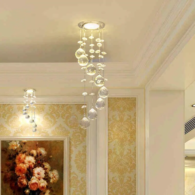 Современные хрустальные люстры потолочные светильники светодиодный подвесной