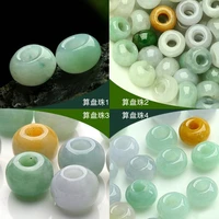 big hole jade abacus beads color jade beads violet spicy bead necklace diy hand ock accessories
