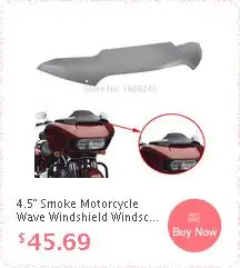 Ветровое стекло сумка седло 3 карман обтекатель подходит для Harley FLHT FLHTC FLHX Touring
