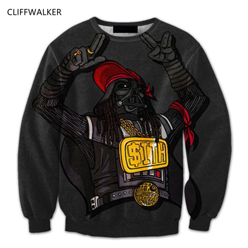 Дропшиппинг пользовательские Весна Gangster Crewneck кофты для женщин Мужская 3D Модная