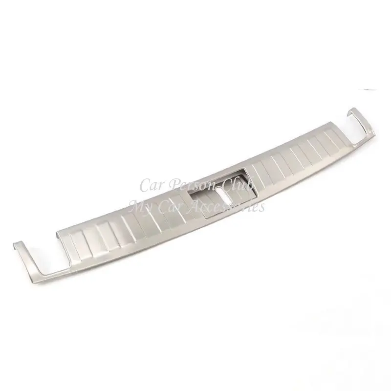 02-Interior 1pcs Задняя накладка из нержавеющей стали, порог для багажника, накладка, отделка для коробки передач для Jeep Renegade-, аксессуары для стайлинга автомобилей - Цвет: 02-Interior 1pcs