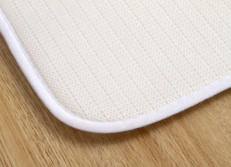 40*60 см зеленый лист рождественские коврики для ванной Противоскользящие