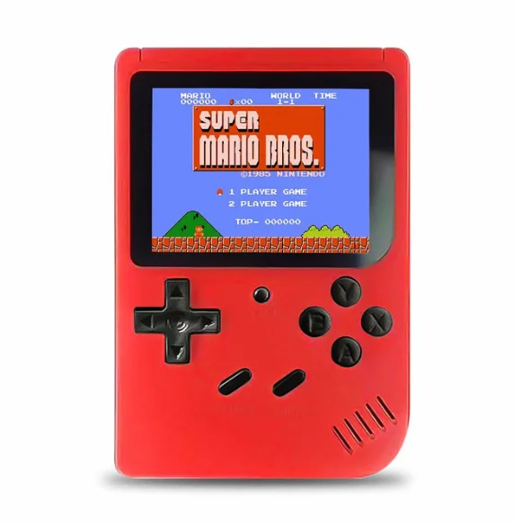 Портативная игровая консоль портативная мини портативная игровая консоль 8 бит 3,0 дюймов цветной ЖК-дисплей Детский Цветной игровой плеер Встроенные игры 400
