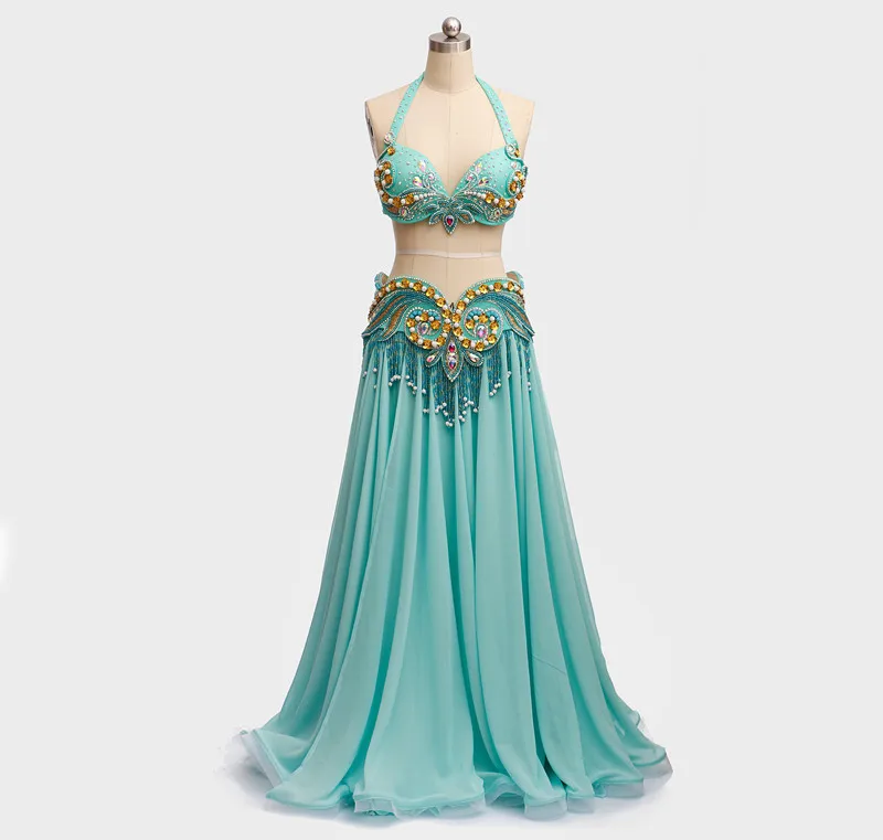 Bellydance восточные живота индийские танцы костюм костюмы одежда Бюстгальтер Пояс