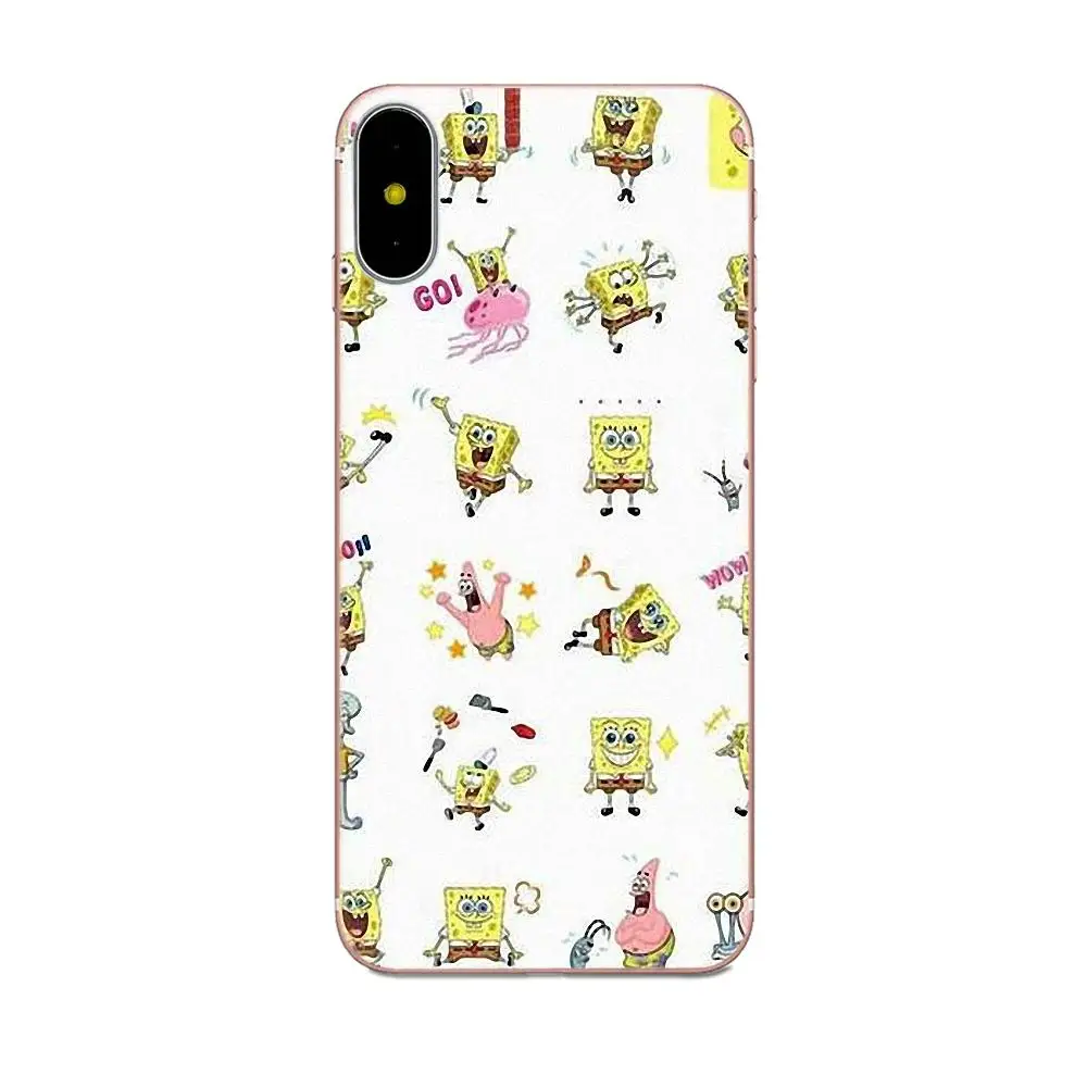 Губка Боб и Патрик для Galaxy J1 J2 J3 J330 J4 J5 J6 J7 J730 J8 2015 2016 2017 2018 мини Pro Мягкий ТПУ чехол
