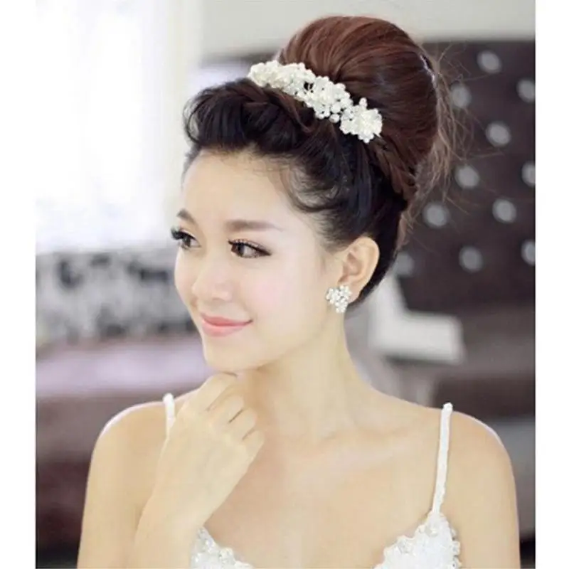 Свадебные аксессуары ручной работы расческа для волос романтическая заколка