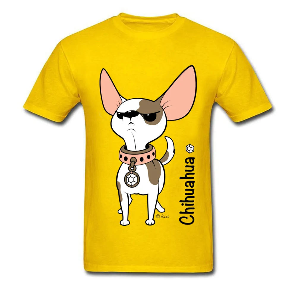 Футболка чихуахуа Мужская футболка с принтом I Love My Dog Новейшая летняя одежда для