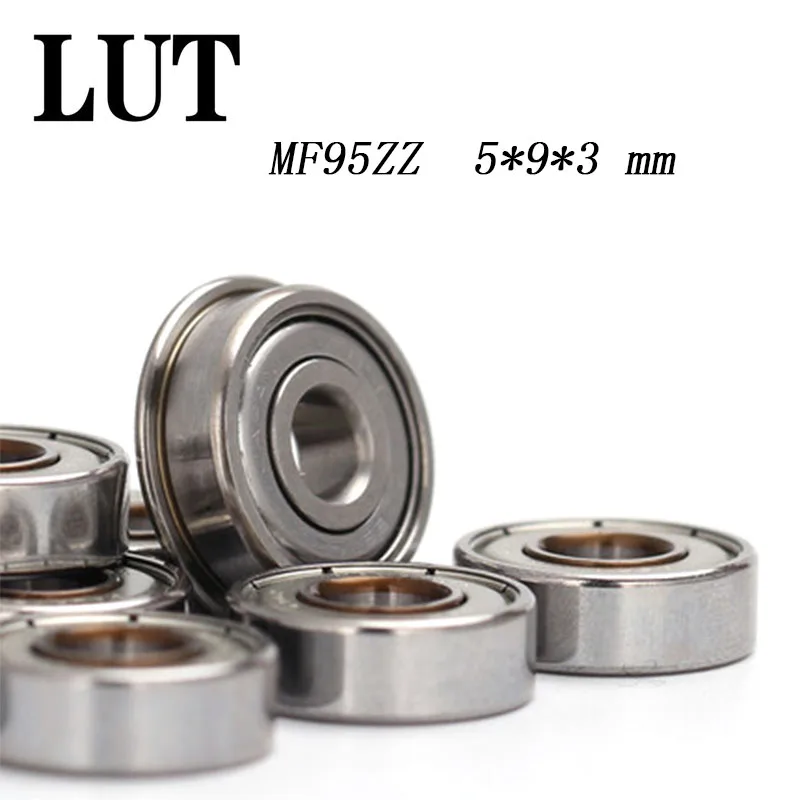 30 шт./лот высокое качество ABEC-5 MF95ZZ MF95Z MF95 ZZ LF950ZZ 5x9x3 мм стальной экранированный