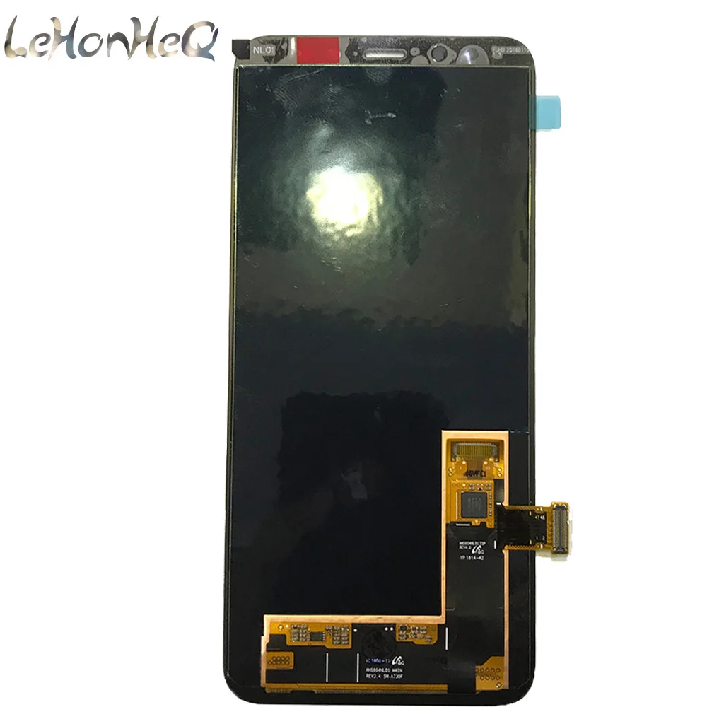 Тест супер AMOLED lcd для samsung Galaxy A8 Plus 2018 A730 дисплей сенсорный экран дигитайзер A730F