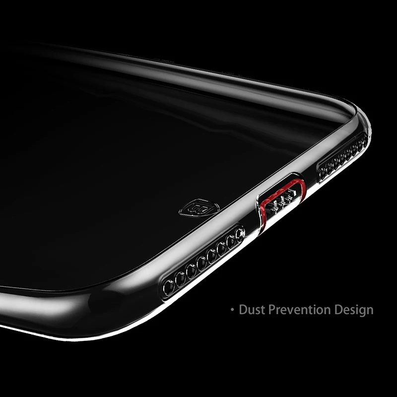 Прозрачный чехол Baseus для iPhone 7 8 Plus мягкий силиконовый из ТПУ Ультратонкий |