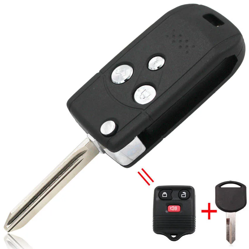Hkobdii 3B изменение складной флип удаленный ключевой чехол автомобиль smart key Корпус