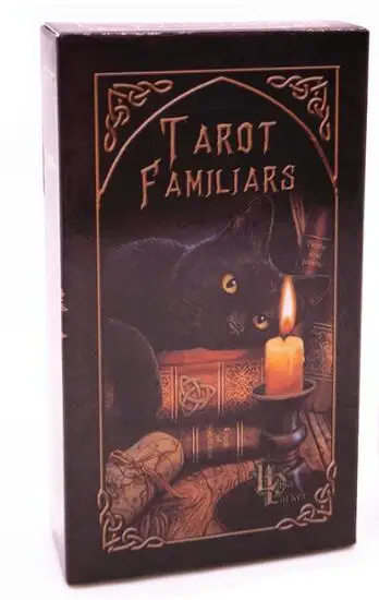 Familiars Tarot Новая колода Таро Familiars Tarot Legends семейные вечерние настольные игры 78 карт/набор забавная карточная игра - Цвет: Familiars Tarot