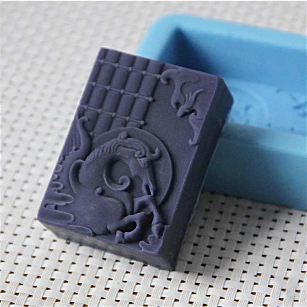 Зернистая силиконовая форма для мыла в форме лошади сделай сам поделки ручной