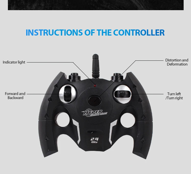 

2.4ghz RC Car Monster Truck 1:16 Bigfoot Double-sided Driving Remote Control Deformation Vehicles RC Vehicle Top Level Toys