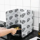 Кухонная смазка фольга изоляционный блок брызги масла плита приготовления горячего дефлектора Tinfoil доска Алюминиевая фольга защита от брызг