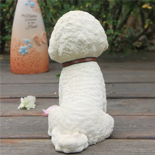 Ручная роспись яркая Смола ZAKKA фигурки животных ручной работы собака маленький