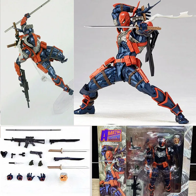 DC Comics удивительные Ямагучи для тинейджеров Revoltech без 011 дезстроук экшн статуэтки