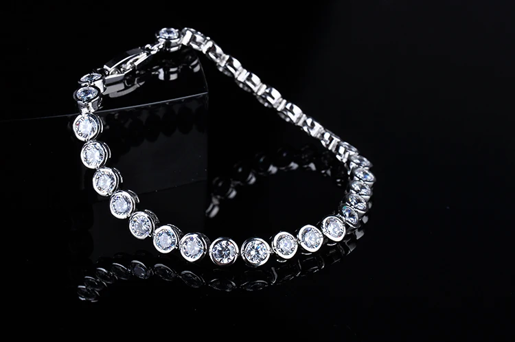 Браслет из циркония GAOLA уникальный дизайн трендовый посеребренный роскошный