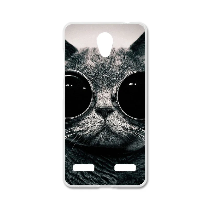 T060 Ojeleye DIY узорчатый силиконовый чехол для zte Blade L7 Чехол Мягкий ТПУ чехол на телефон с изображениями героев мультфильмов для zte L7 чехлы Сумки противоударный чехол - Цвет: T060