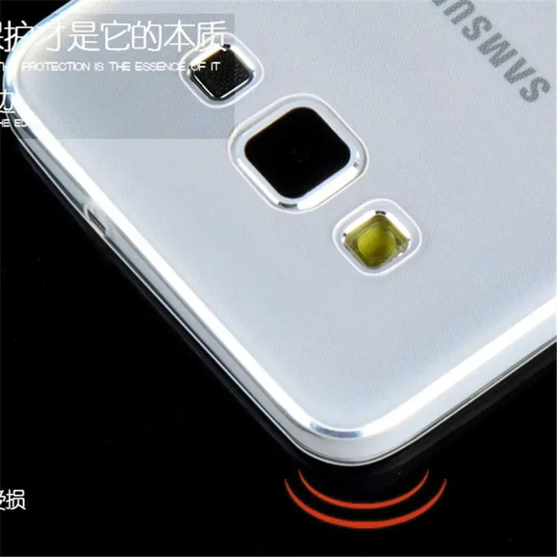 Мягкий силиконовый чехол Howanni для Samsung Galaxy A5 A500F SM 5 0 &quot2015 ультра тонкий прозрачный