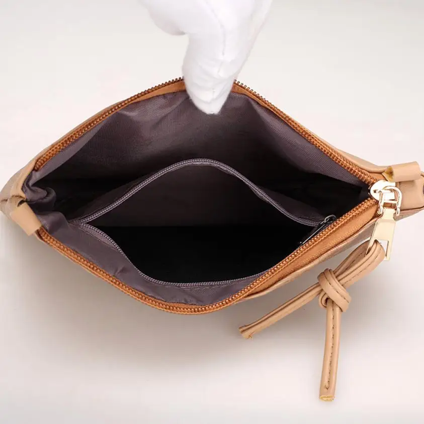 Модная женская сумка Bolsa Feminina ретро кожаная на плечо с ремешком для женщин молнии