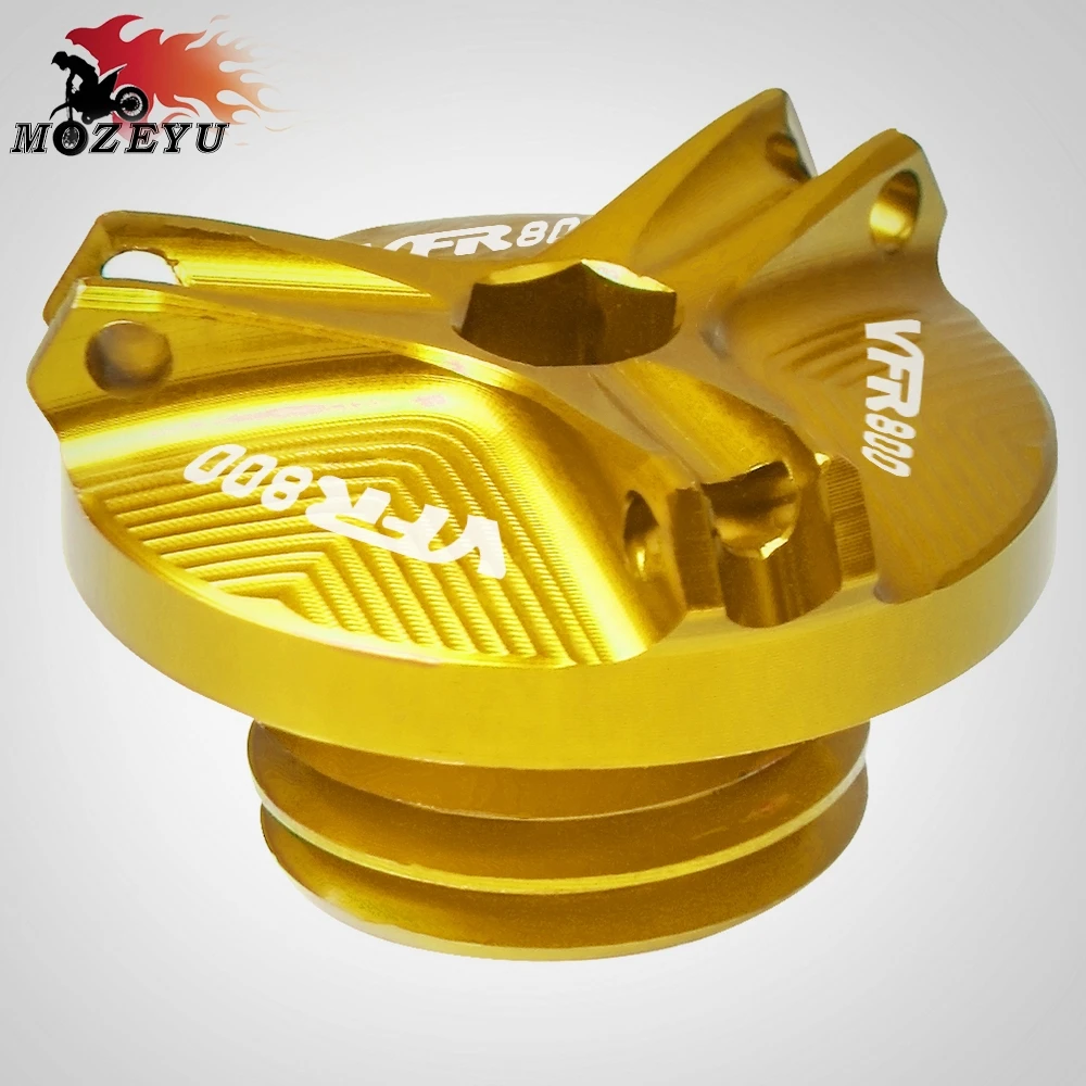 Для Honda VFR800 VFR 800 F VTEC Fi/W1 M20 * 2 5 Алюминий мотоцикла масляный Кепки топливный бак