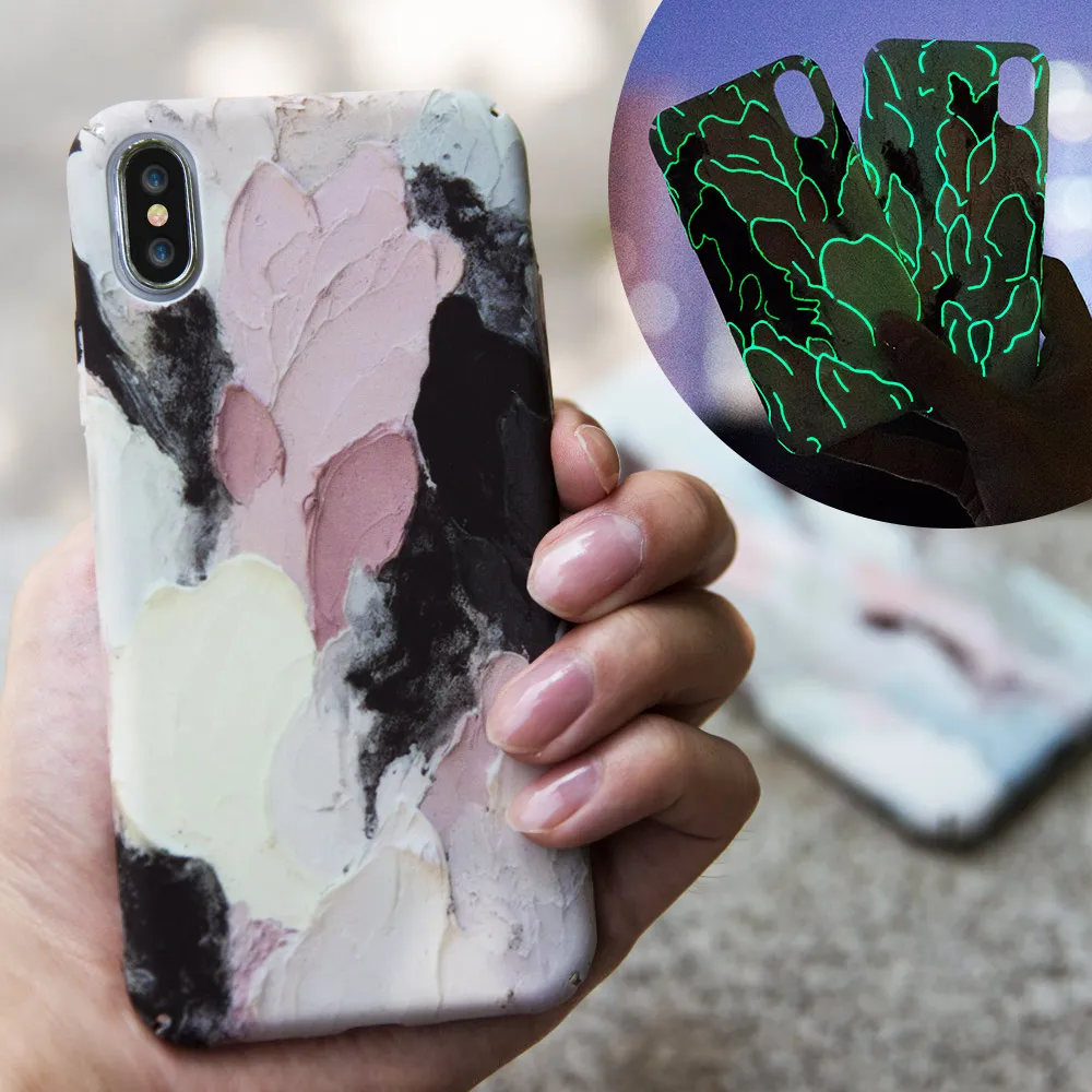 чехол для iphone xr Kisscase Chic на айфон 6 6S 7 8 плюс XR XS Max X Case iPhone Plus 3D случаи световой