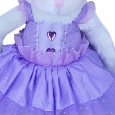 Прямая поставка Бесплатная доставка 1 шт. балерина плюшевый мишка плюшевая