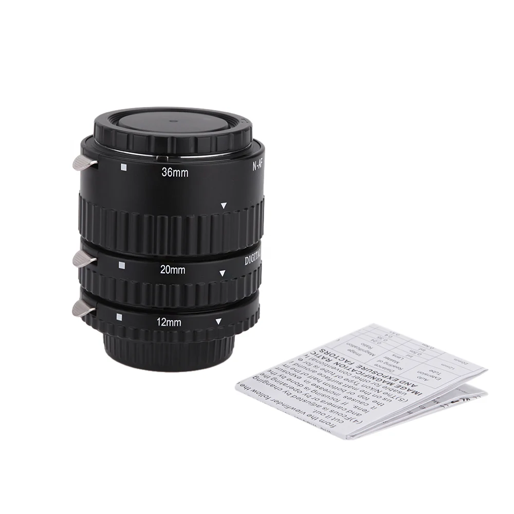 Удлинительная макротрубка с автофокусом Meike кольцо для Nikon D7500 D7200 D5600 D5500 D5300 D3400 D3300