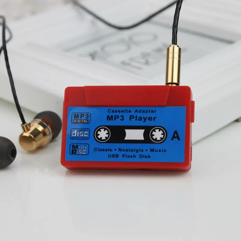 Новый 2017 Daono Магнитная клейкие ленты MP3 плееры Поддержка Micro 32 г SD карты памяти