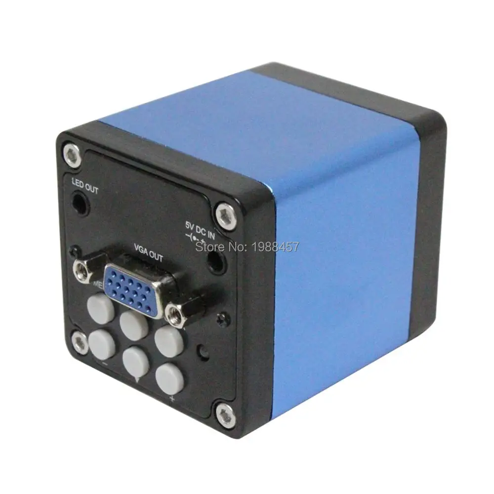 Микроскоп промышленная камера HD 2 0 MP 30FPS VGA выходы + 10X ~ 180X Оптический Объектив C-mount