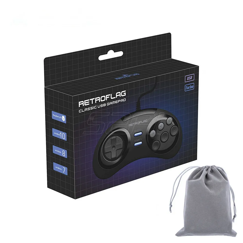 Game Controller 52Pi Retroflag MEGAPi чехол функциональные кнопки/проводной USB игровой контроллер для Raspberry Pi 3B Plus(3B+)/3B - Цвет: Game Controller