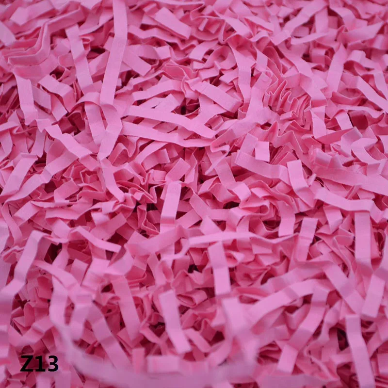 50 г/пакет оригами Бумага Ремесло Бумажная рафия измельченные Crinkle бумага конфетти подарки коробка наполнения материал для свадебной вечеринки декорации - Цвет: Z13