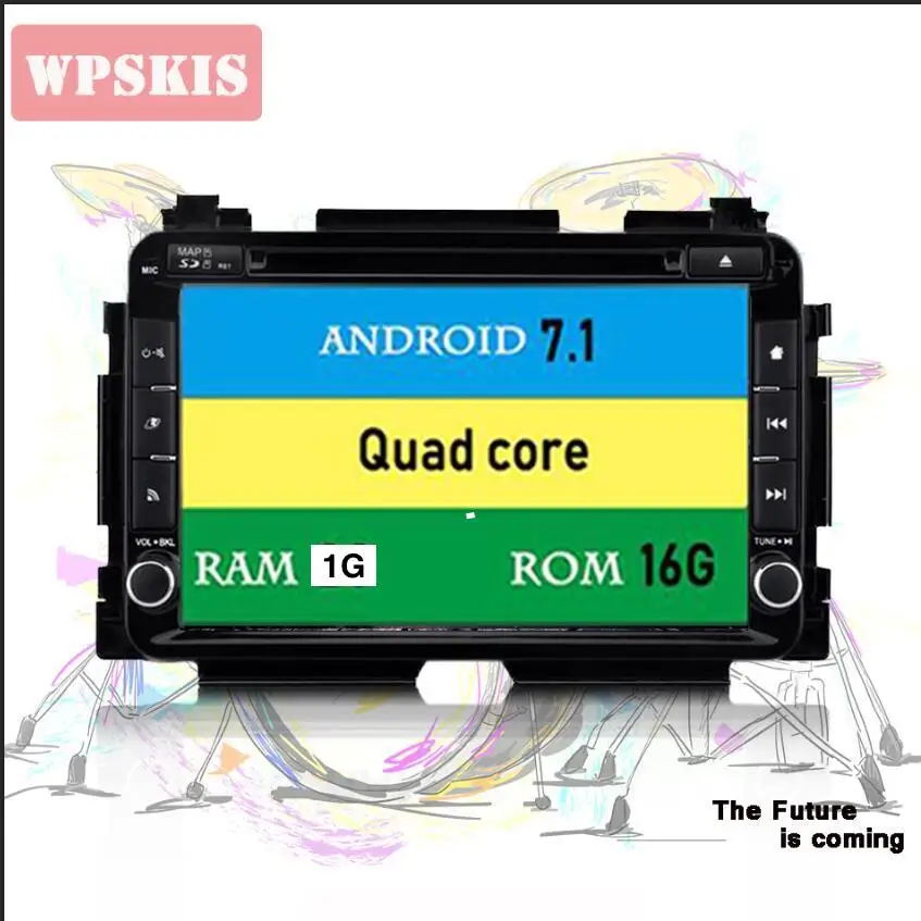 7.1 1-16 Android 9,0 4+ 64 ГБ для Honda HR-V HRV XRV Vezel 2013~ автомобильный мультимедиа, ТВ DVD gps Радио Carplay навигационная головка экран устройства - Цвет: 7.1 1-16