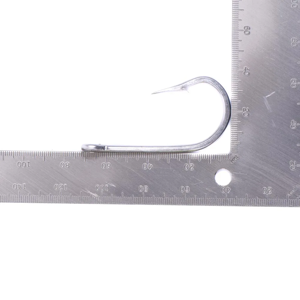 

Fishhooks Big Stainless Steel Fishing Hooks for Shark Fish 8/0# 10/0# 12/0# 3 Size Fishing Tackle Tools