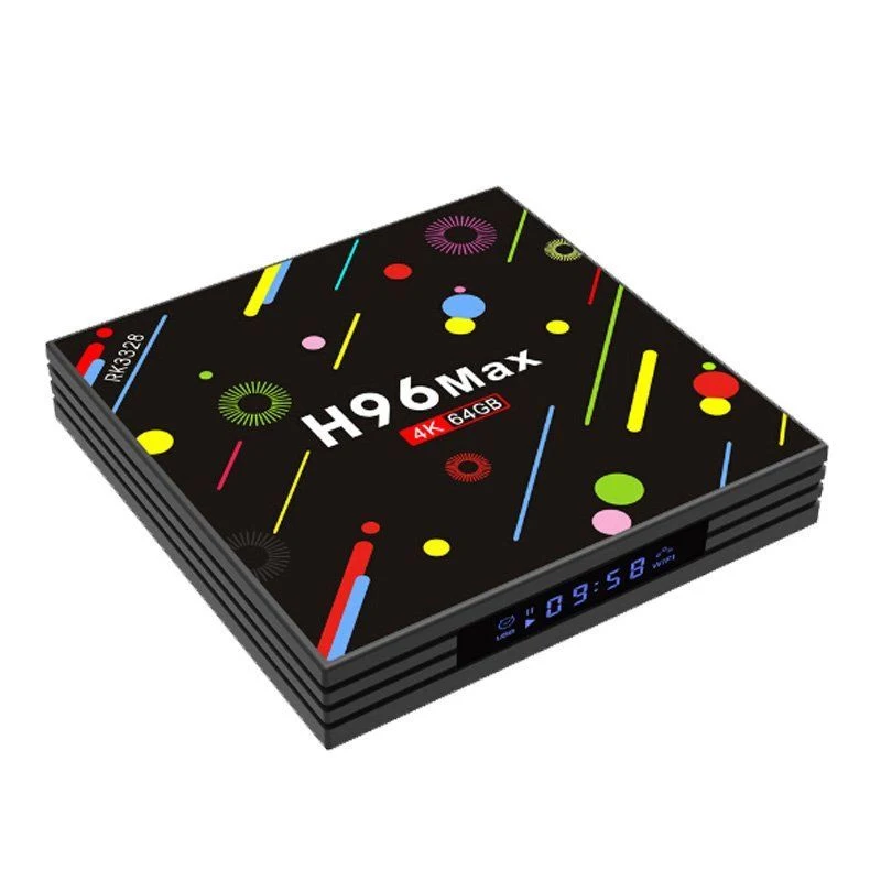 XGODY Smart Android TV BOX Media Player H96MAX 4+64G Nougat RK3328 Quad Core 4K Bluetooth Support HDMI WiFi Set top Box | Электроника
