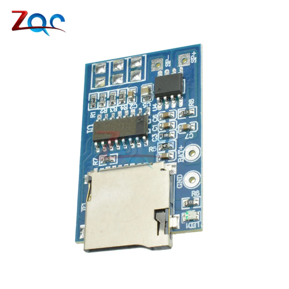 TF карта GPD2846A MP3 декодер плата 2 Вт модуль усилителя для модуля питания Arduino
