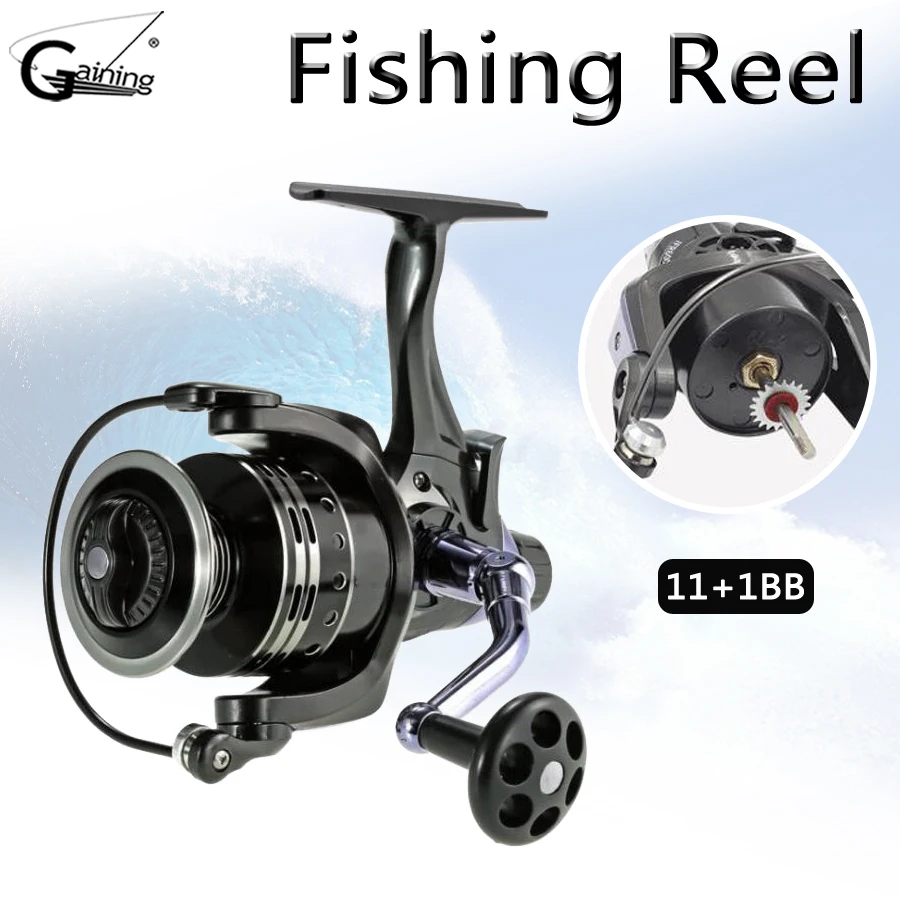 

Spinning Fishing Reel 11+1BB No Gap Metal Spool Wheel 3000-6000 Imitation of CNC Rocker Arm Carp Fishing Reel Saltwater Fishing
