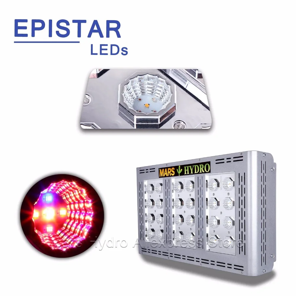 Mars ProII Epistar 600W LED Grow Light полный спектр гидропоника для комнатных растений|full spectrum grow
