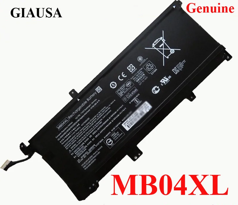Аккумулятор MB04XL для HP батарея 15 4 в 55 67 вт/ч с на с. |Аккумуляторы ноутбуков| |