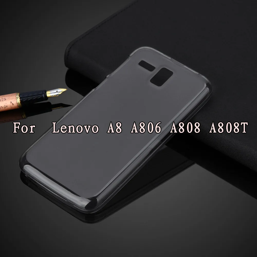 Для Lenovo A8/A916/A1010/A5600 A5860/K10A40/K4 Note/K5 Note/K6/p1m мягкий чехол из ТПУ силиконовый матовый