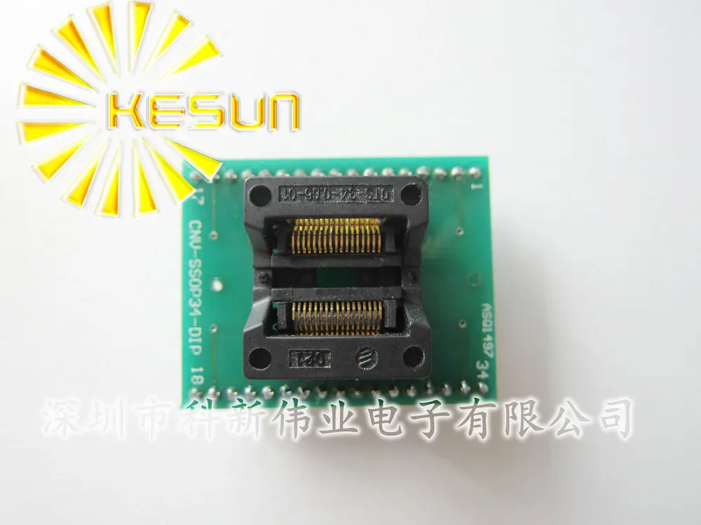 

SSOP34 TURN DIP34/TSSOP34 IC socket Programmer adapter Socket