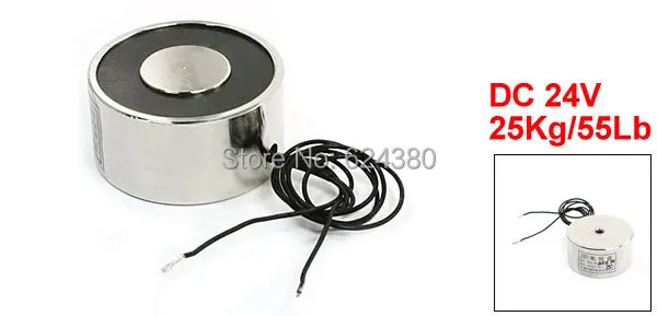 Фотомагнит соленоидный магнит электромагнит 24 В постоянного тока 25 кг 55 фунтов 250