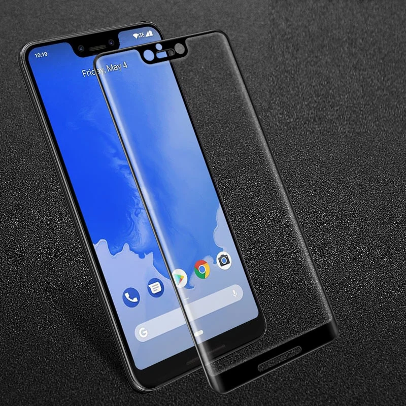 3D закаленное стекло для Google Pixel 3 XL Полное покрытие экрана Взрывозащищенная