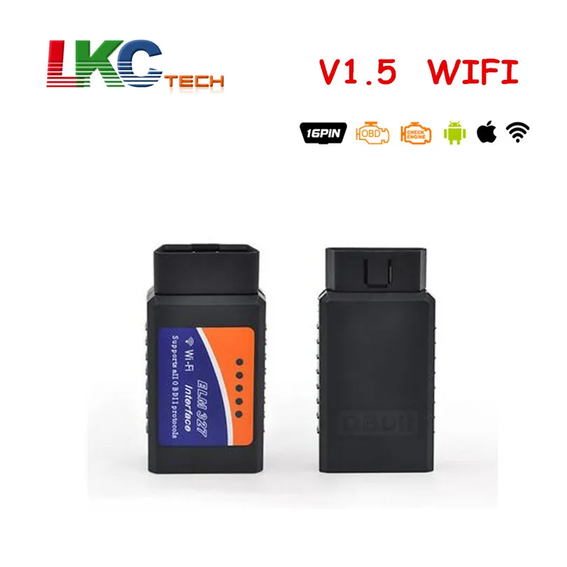 Диагностический сканер ELM327 V1.5 Wi Fi OBD2 для Android / IOS|obdii scanner|diagnostic tool elm 327elm 327 wifi obdii |