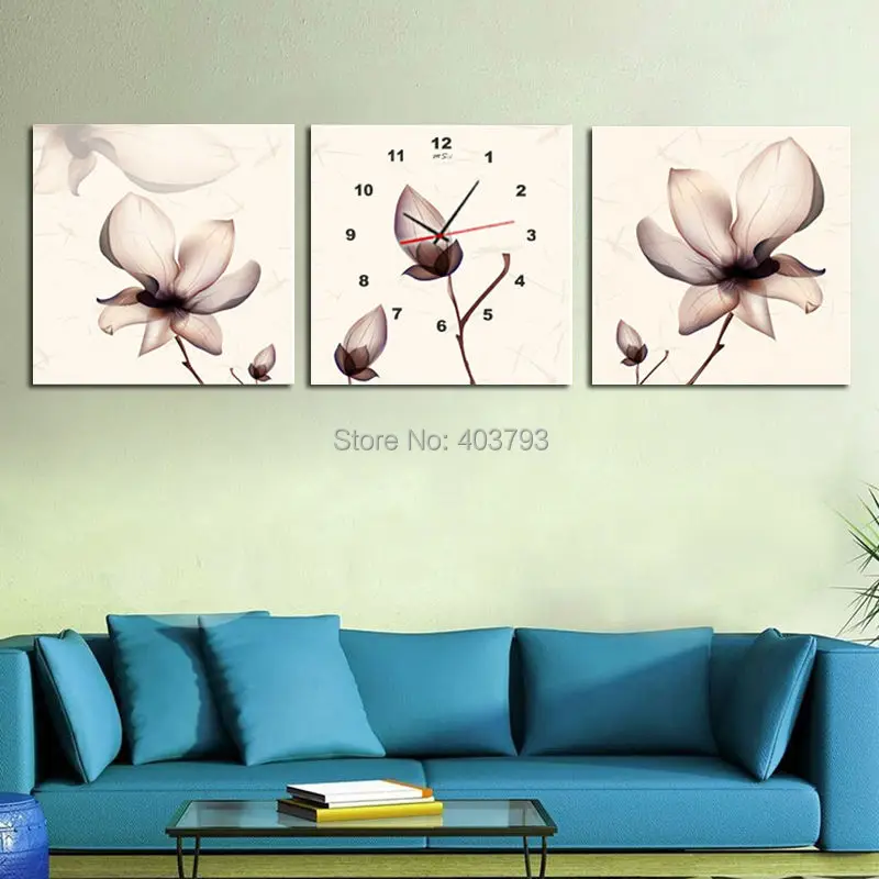 Набор для рисования по номерам на стене без рамки|pictures on wall|flower picturesposters and prints |